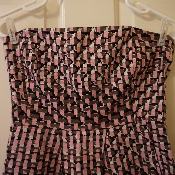 Banana Republic Silk Strapless Mini Dress Size 2 - Picture 2 of 6